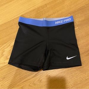 Nike pro dri fit running short size S